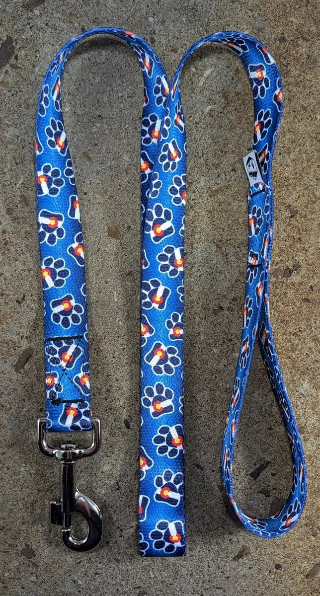 Mtn Straps Dog Leash – 6′ – Colorado Paw