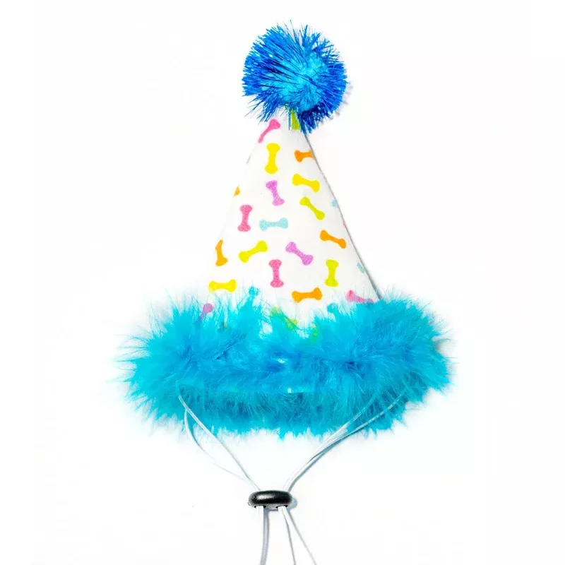 Multipet Party Hat Blue Large