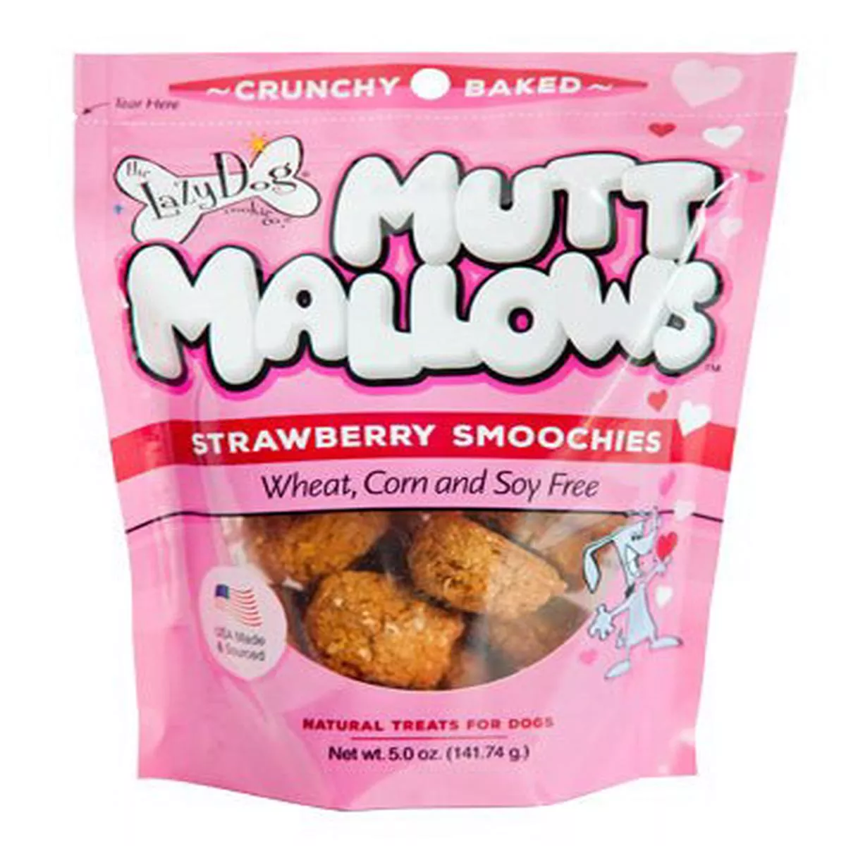 Mutt Mallows – Strawberry Smoochies
