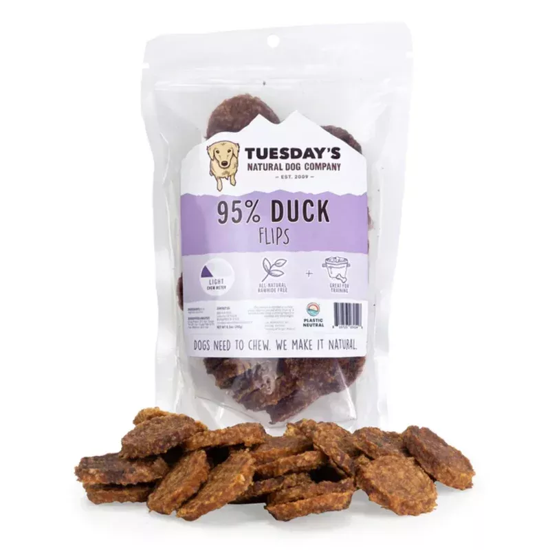 Natural Dog Duck Flips 8.5oz