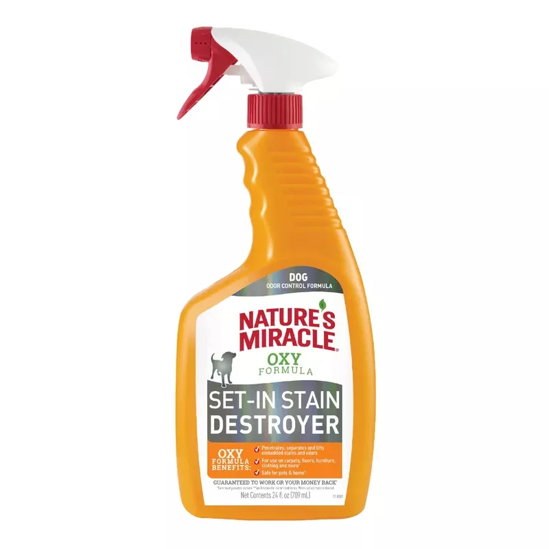Nature’s Miracle Oxy Formula Set in Stain Destroyer