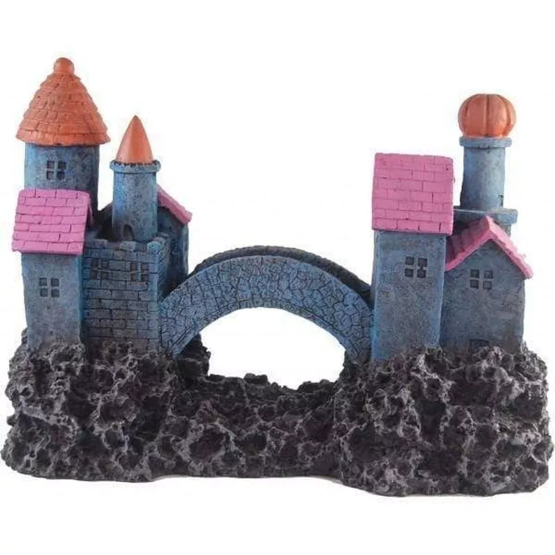 Neptune Castles Joined by Bridge Large 34 x 26 x 16cm