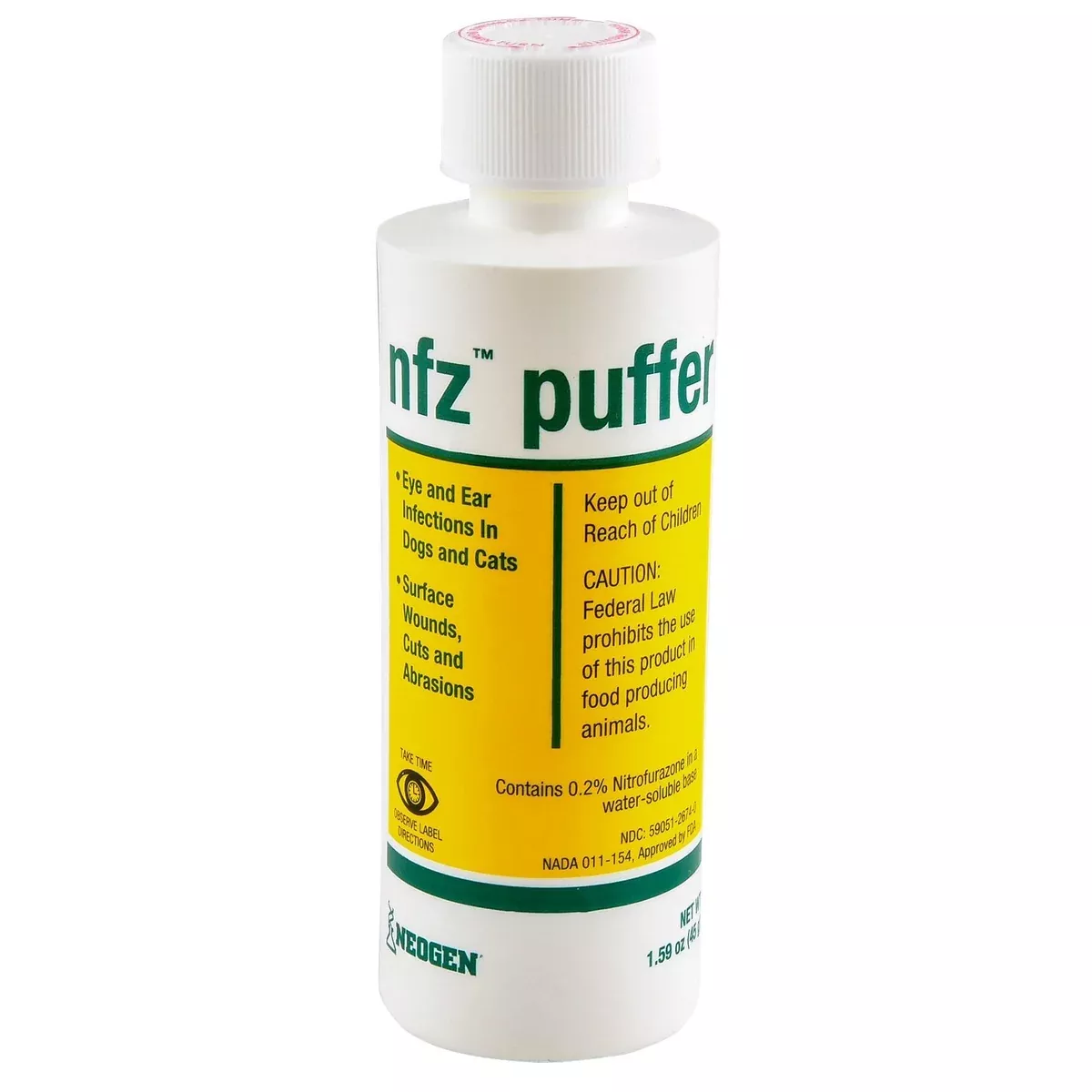 NFZ Puffer Nitrofurazone Antibiotic Powder