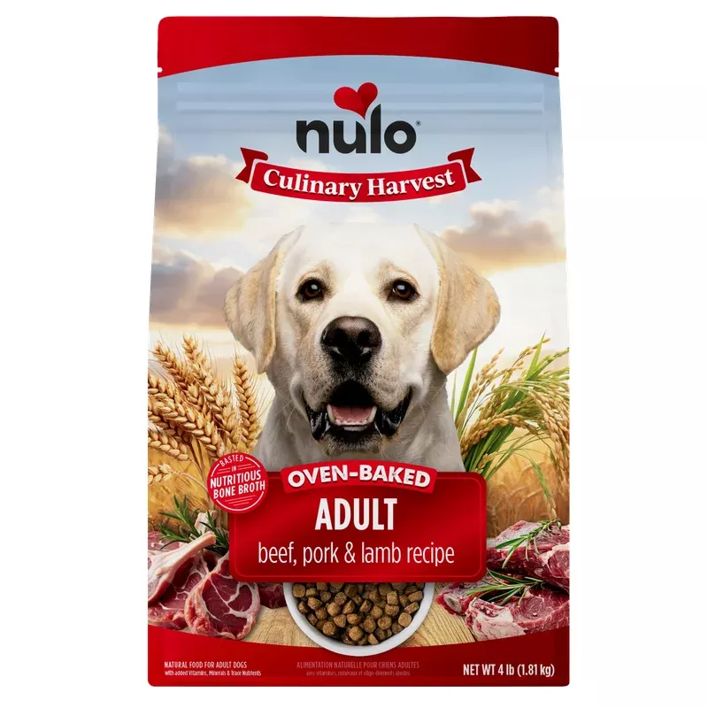 Nulo Culinary Harvest Oven Baked Dog Beef, Pork, & Lamb