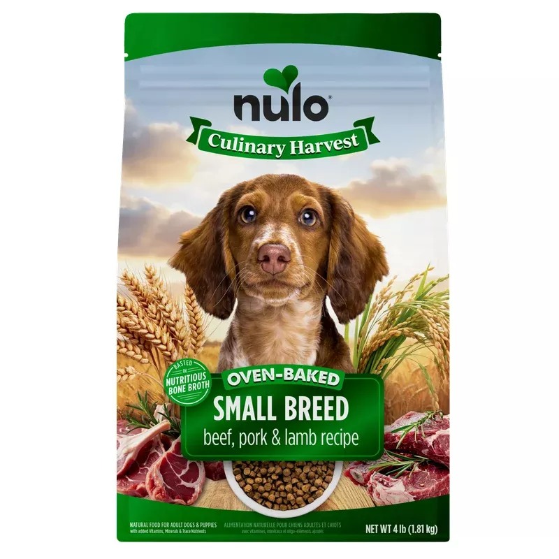 Nulo Culinary Harvest Oven Baked Small Breed Dog Beef, Pork, & Lamb