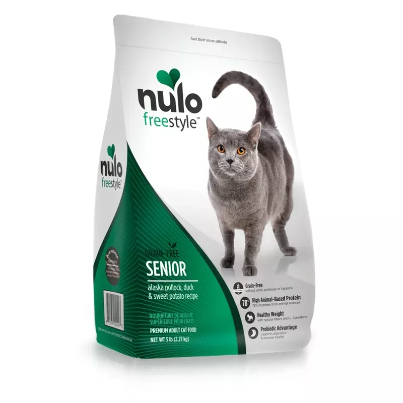 Nulo Freestyle Cat Senior Pollock Duck