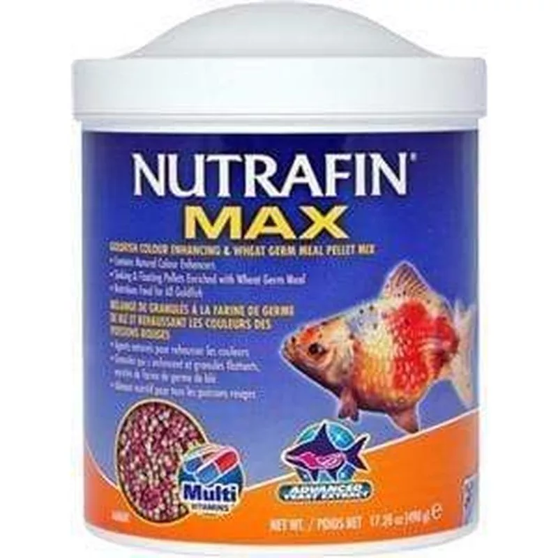 Nutrafin Max Goldfish Colour Enhancing & Wheat Germ Meal Pellet Mix
