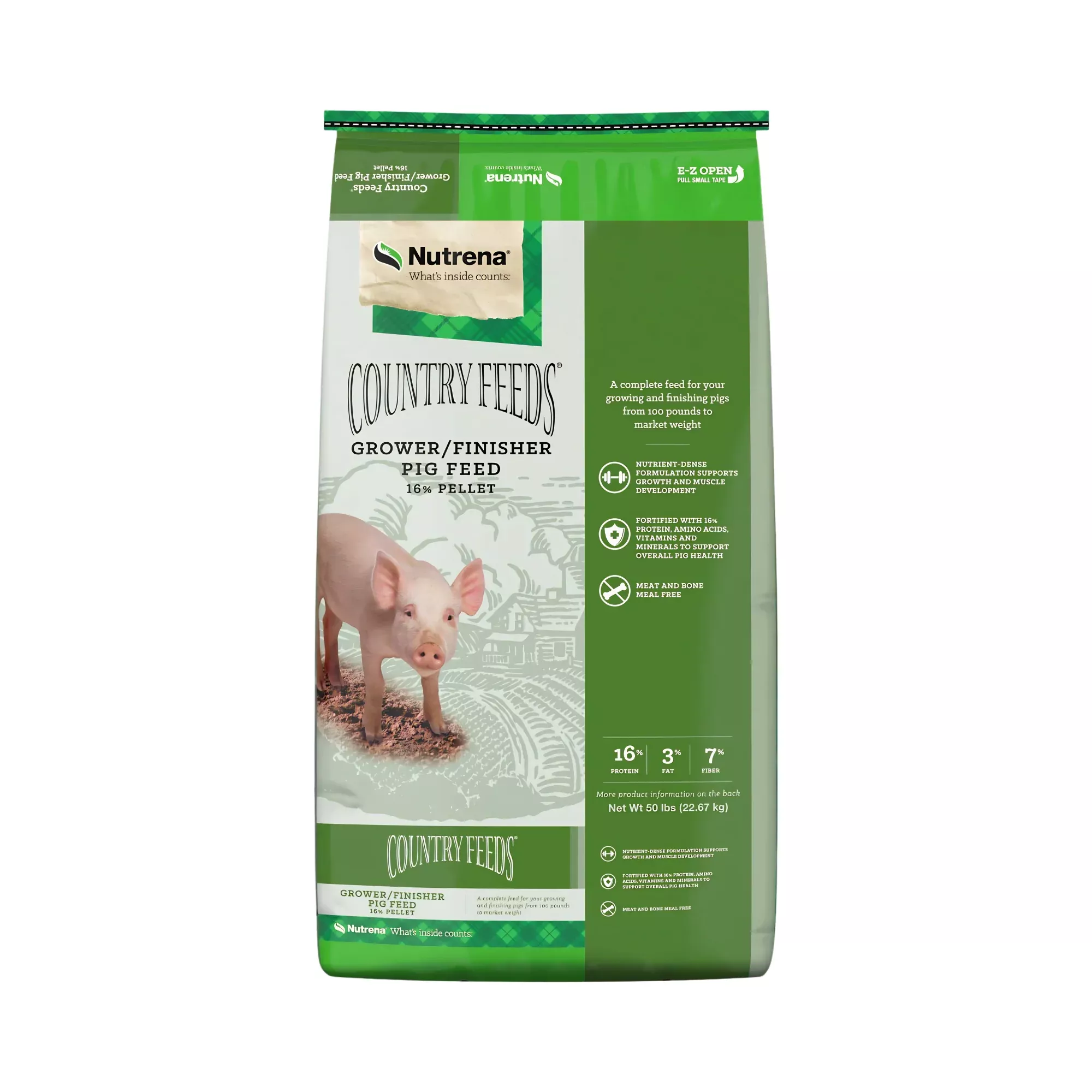 Nutrena Country Feeds Grower Finisher Pig Feed