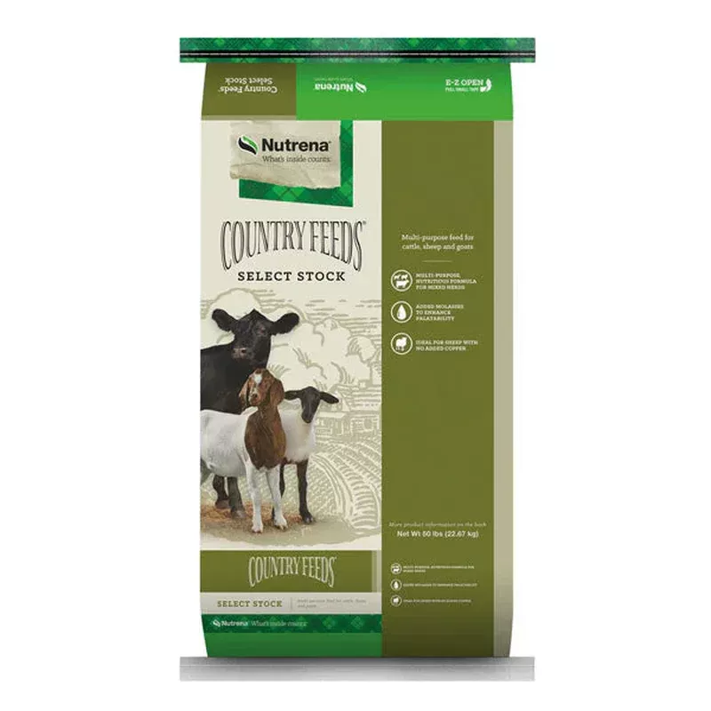 Nutrena Country Feeds Select Stock 16% Textured