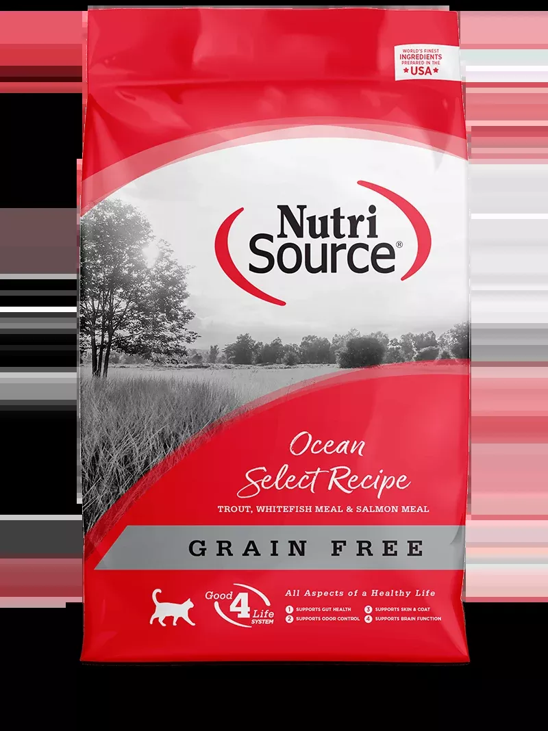 NutriSource Grain Free Ocean Select Entree Dry Cat Food