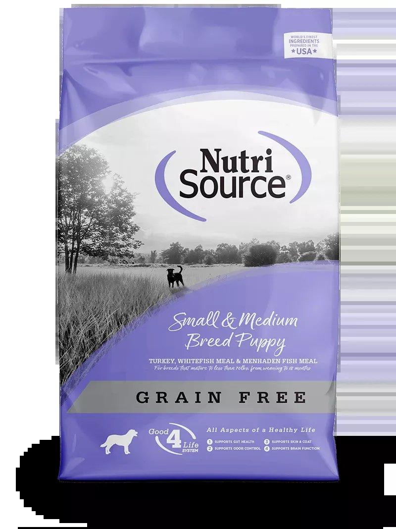 NutriSource Grain Free Small & Medium Breed Puppy Food