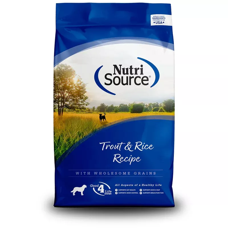Nutrisource Trout & Rice Dry Dog Food