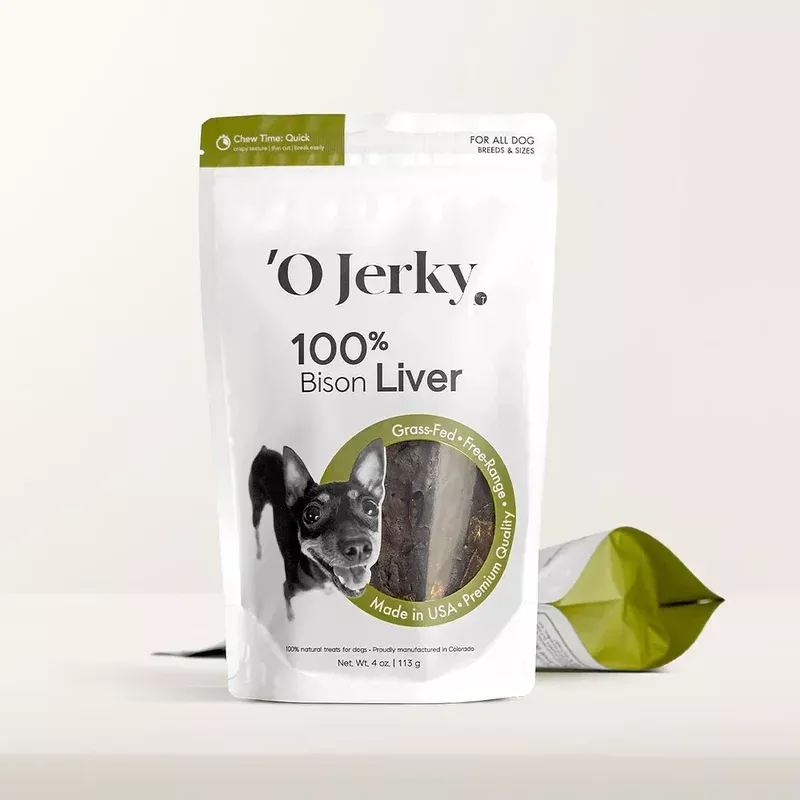 ‘O Jerky 100% Bison Liver 4 oz