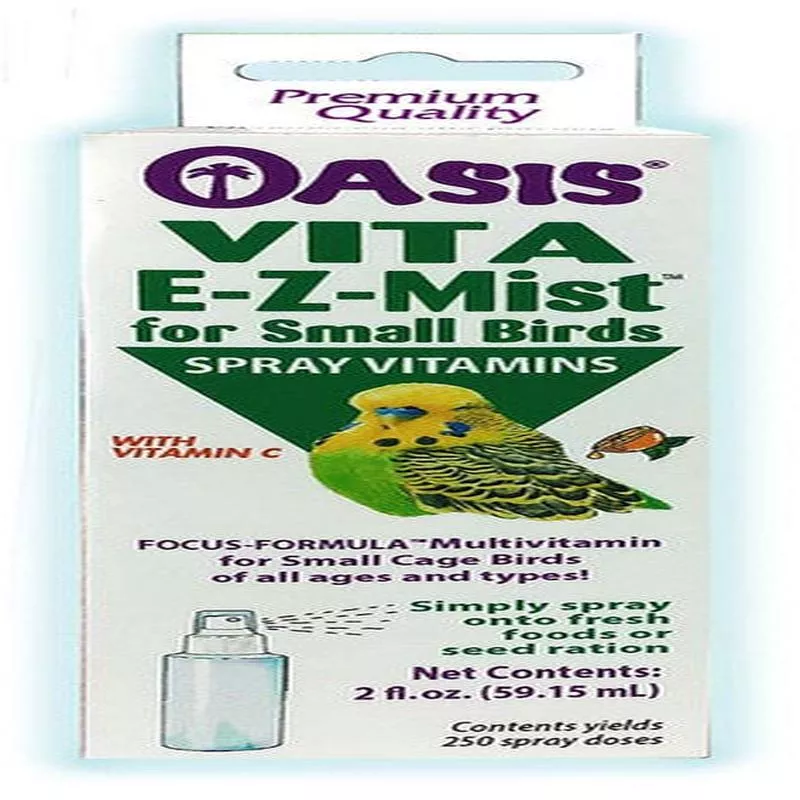 Oasis VITA E-Z-MIST Multivitamin Spray for Small Birds 2 fl. oz – Default Title