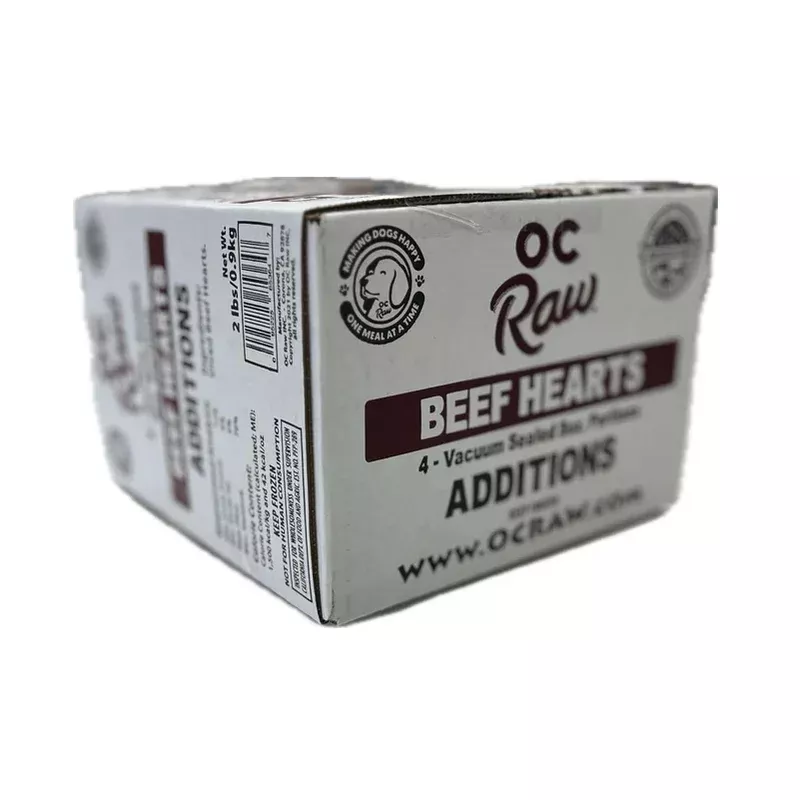 OC Raw Additions Beef Heart 2 lb