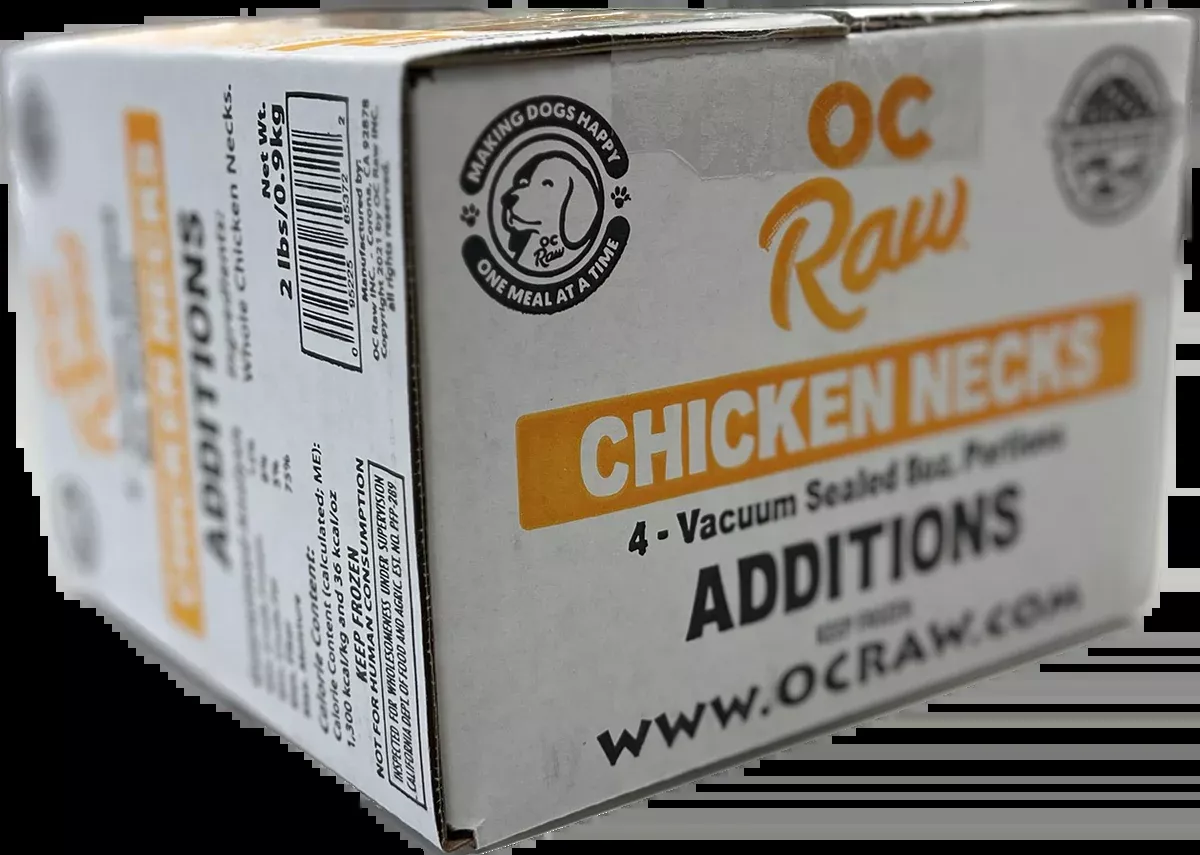 OC Raw Dog Chicken Necks Additions