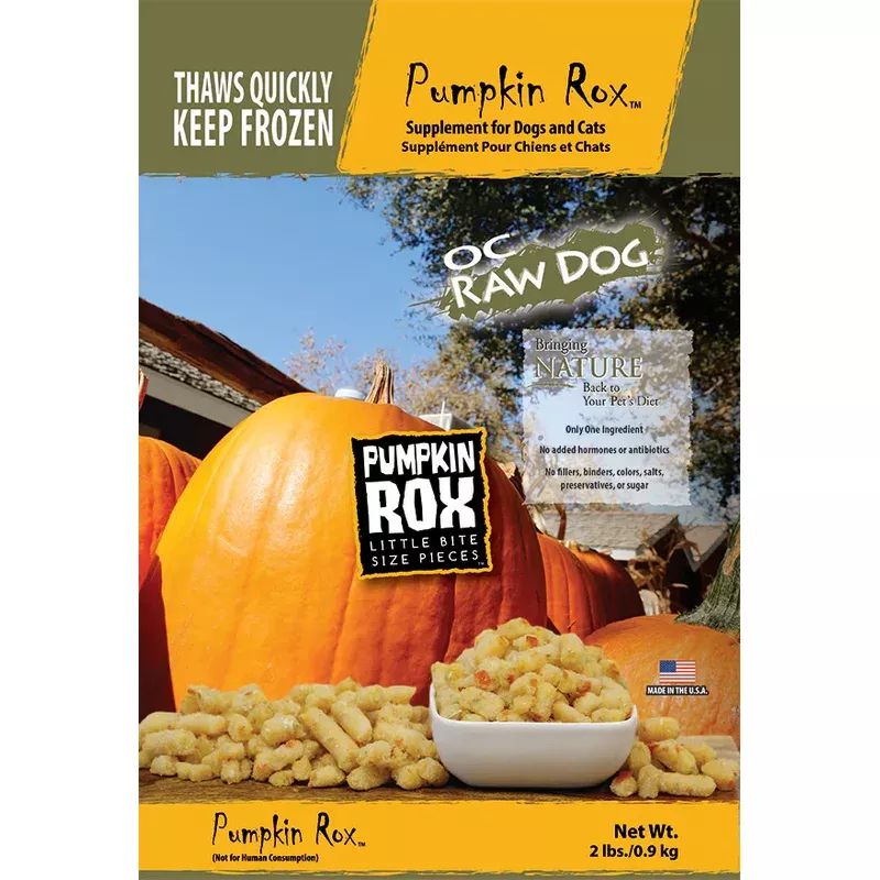 OC Raw Pumpkin Rox 2 Lb.