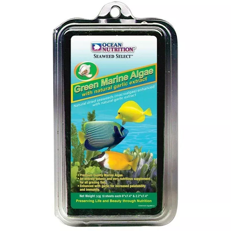 Ocean Nutrition Seaweed Select Green Marine Algae – 1.06oz (10 Sheets)