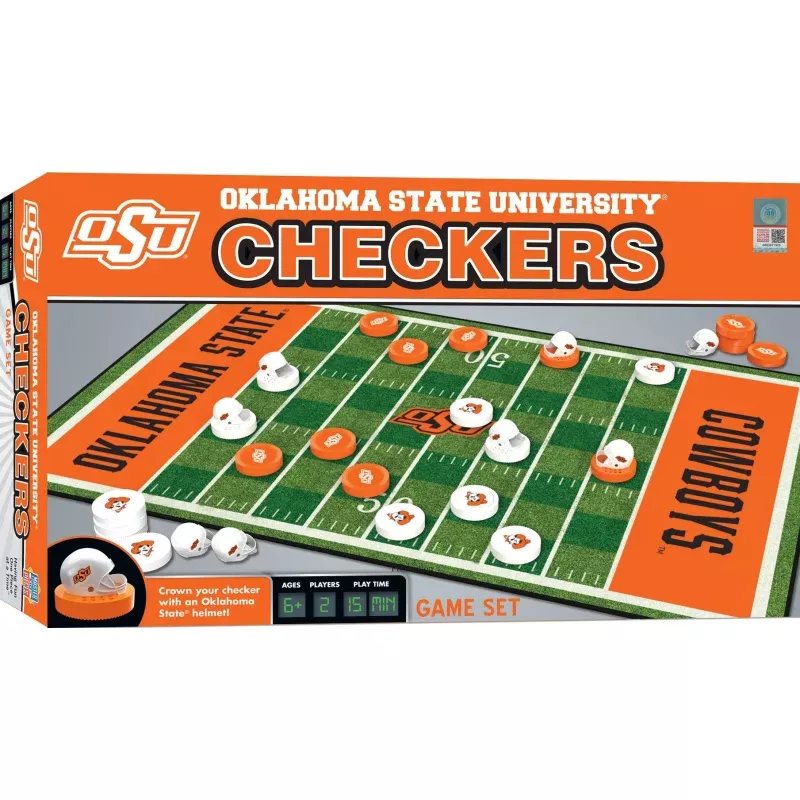 Oklahoma State Cowboys NCAA Checkers