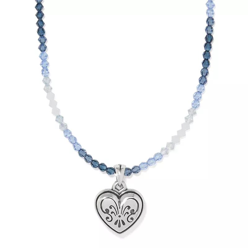 One Heart Ombre Necklace