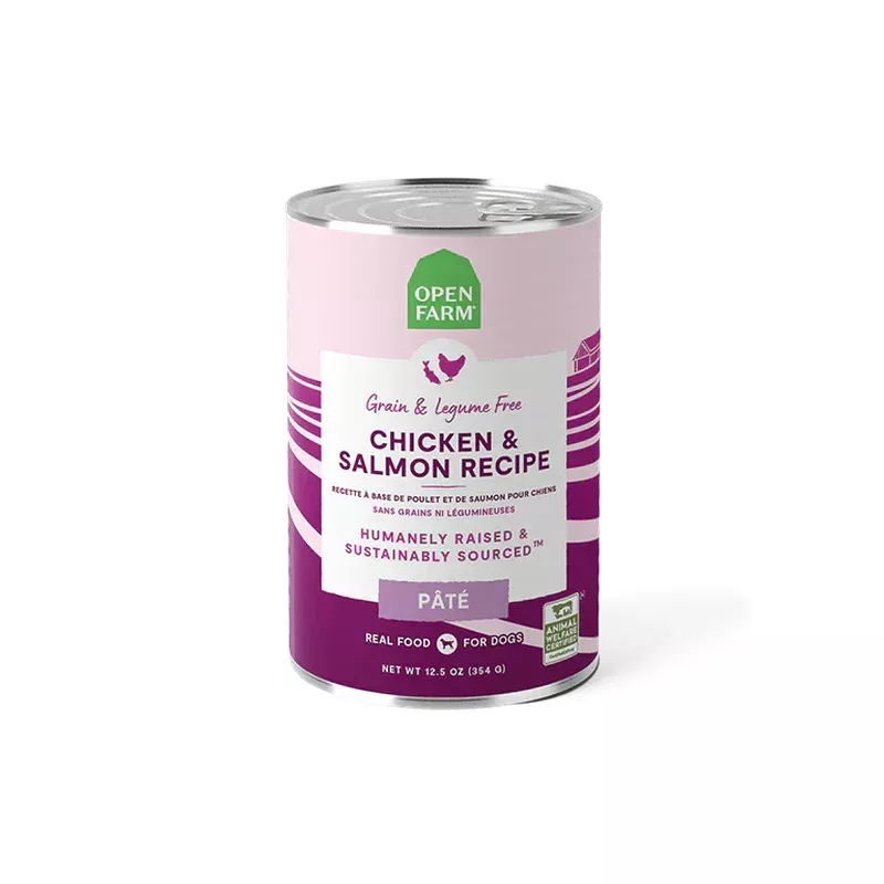 Open Farm Chicken & Salmon Pt for Dogs 12.5oz