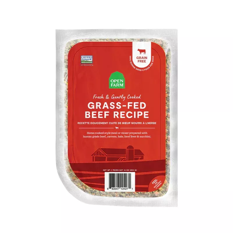 Open Farm Grass-Fed Beef Gently Cooked Recipe – 16oz