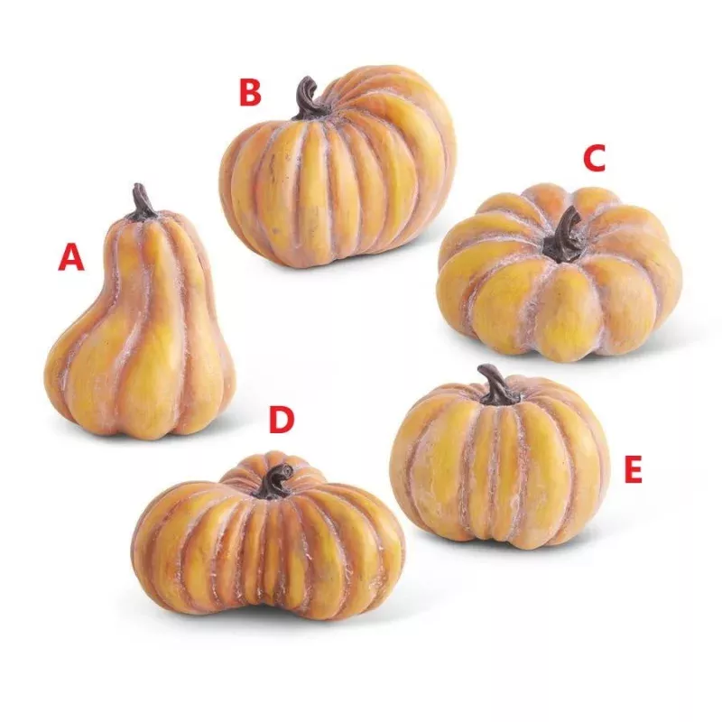 Orange Resin Pumpkin|A&B&C&D&E
