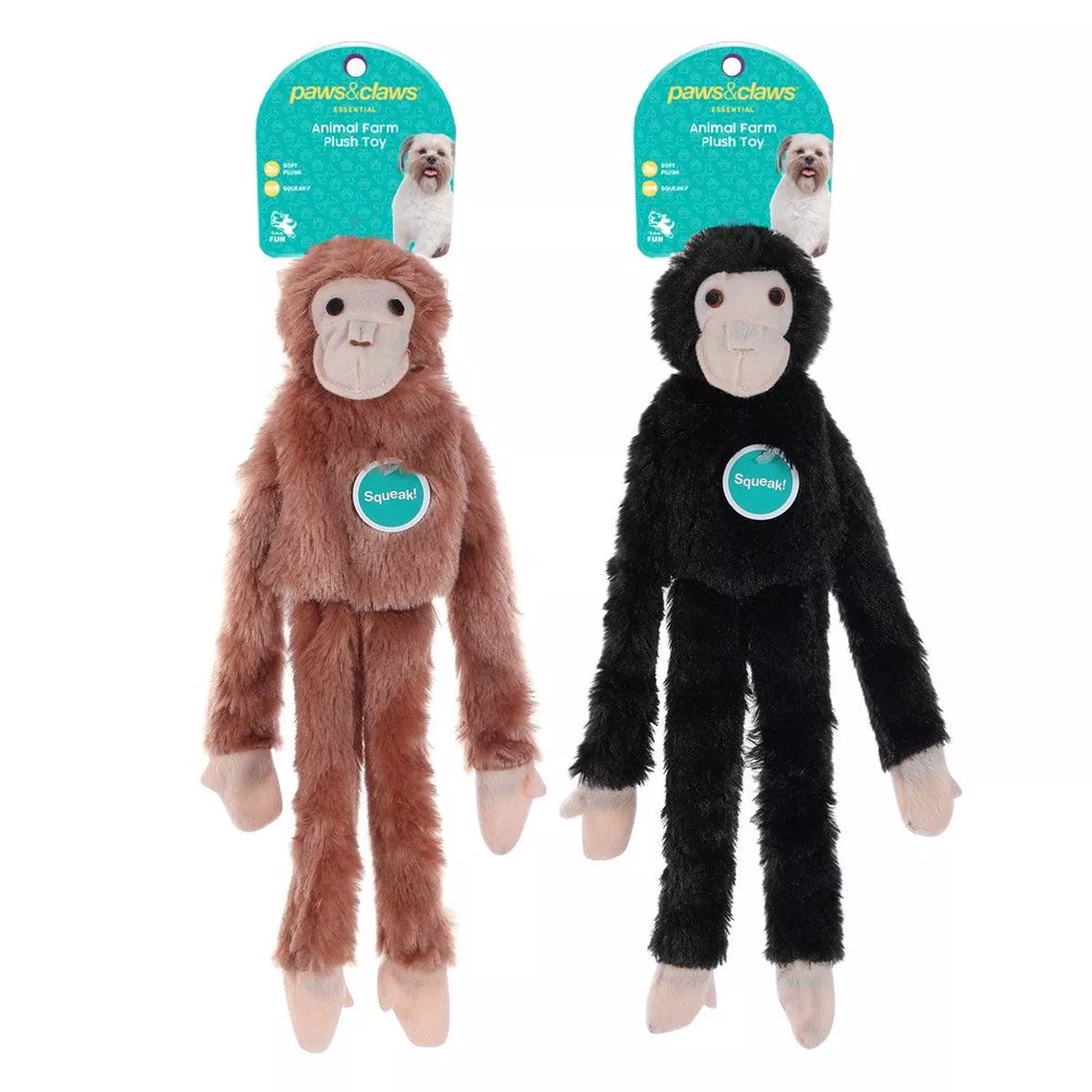 Orangutan Plush Pet Toy47cm (Assorted)