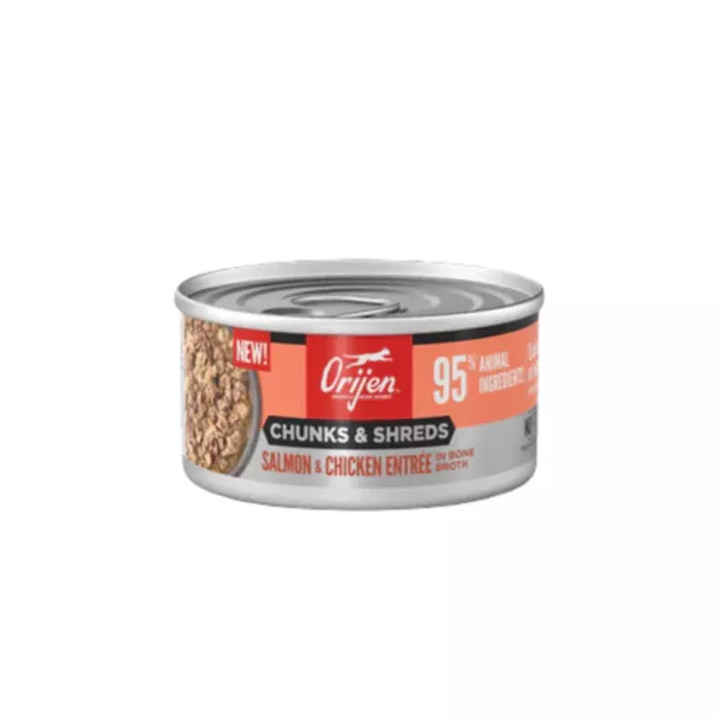 Orijen Cat Can Chunks & Shreds Salmon & Chicken