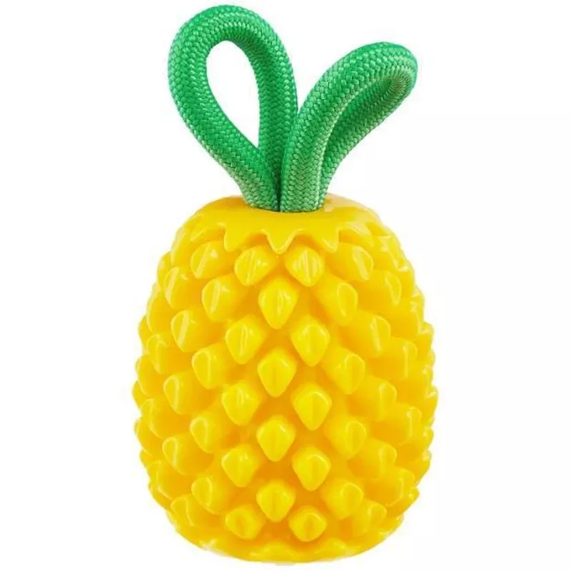 Outward Hound Pineapple Think N’Thrive Dog Toy Yellow Medium