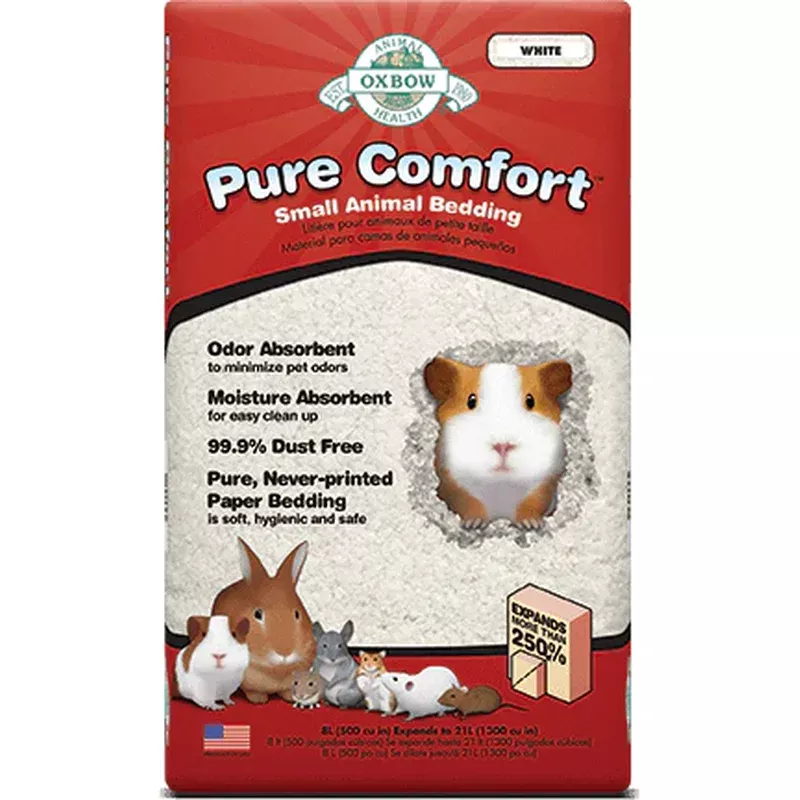 Oxbow Pure Comfort White Small Animal Bedding – 21L