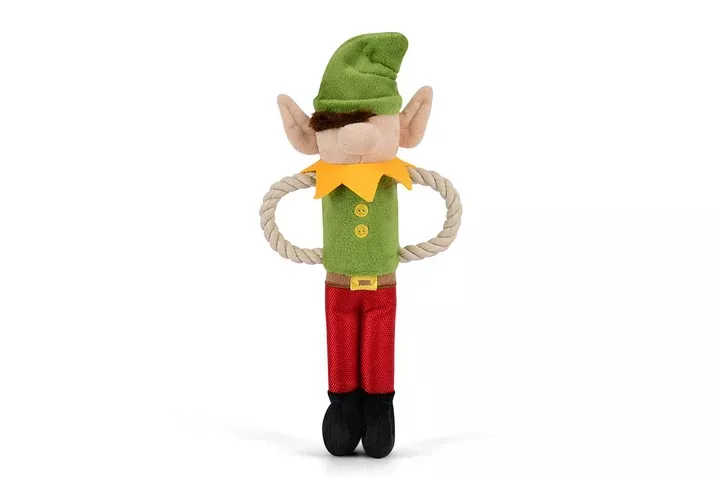 P.L.A.Y Merry Woofmas Santa’s Little Elf-er Dog Toy