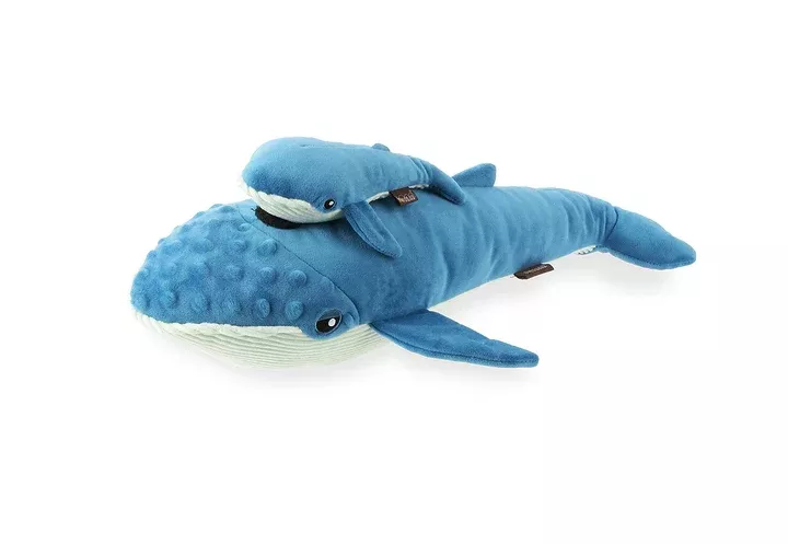 P.L.A.Y. Ocean Buddies Big Blue & Baby Blue Plush Dog Toy