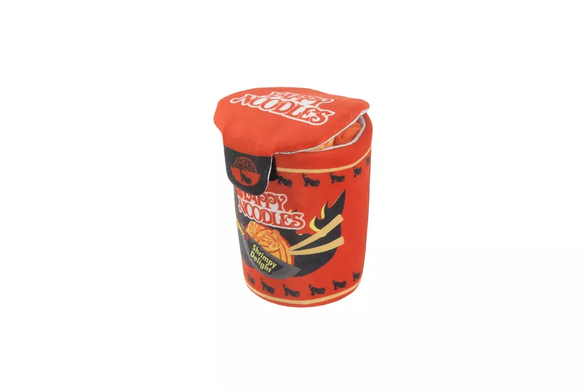 P.L.A.Y Slurp It Up Cup Noodles Dog Toy