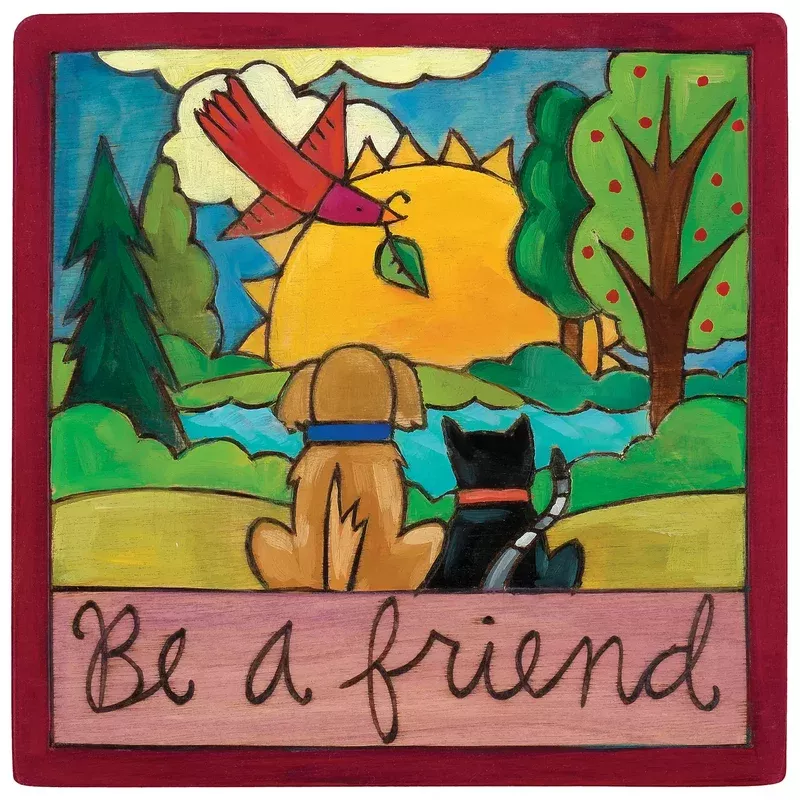 “Packmates” Wall Plaque – 6×6
