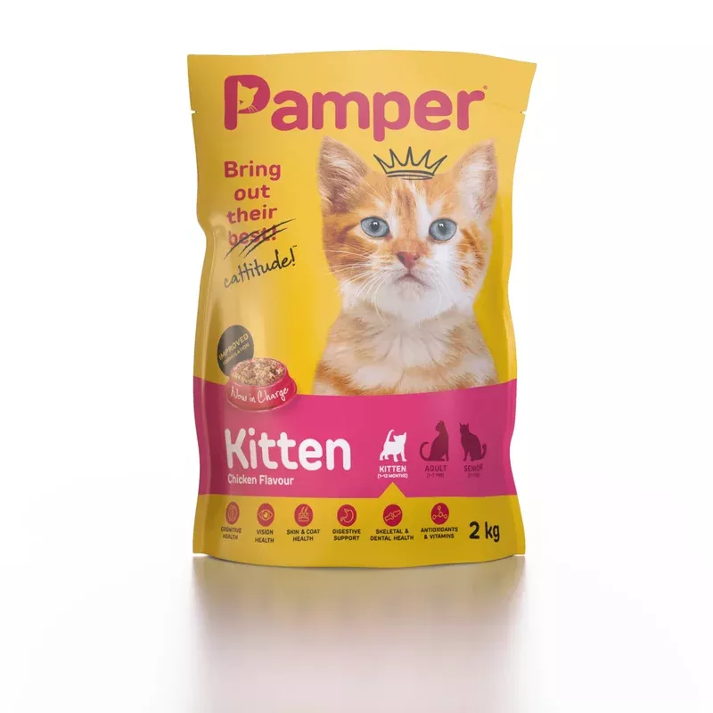 Pamper Kitten Chicken 1kg