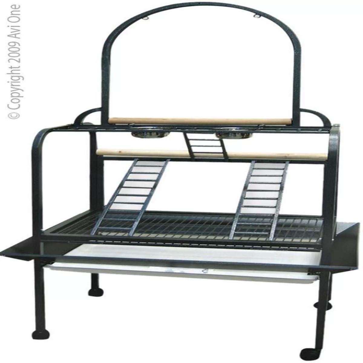 PARROT STAND DELUXE BLK PA12