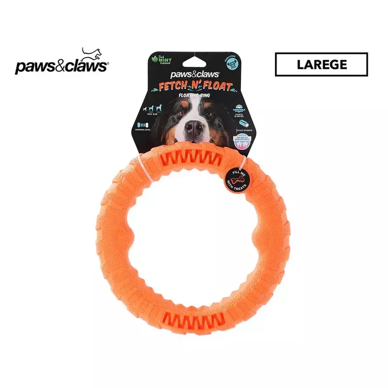 Paws & Claws Fetch N’ Play Tugger Ring Large