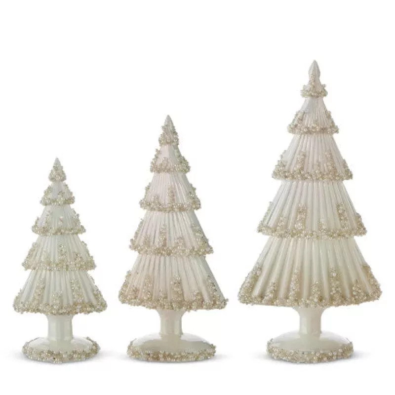 Pearl Ribbed Trees|Large&Medium