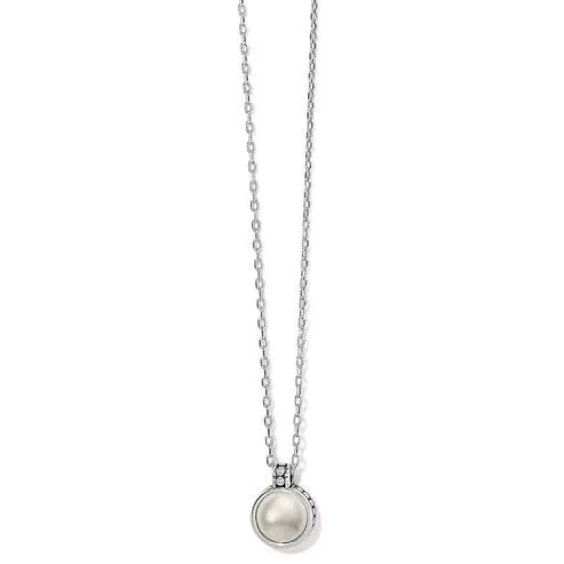 Pebble Dot Pearl Short Necklace