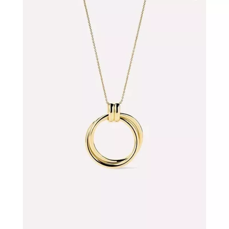Penny Gold Pendant Necklace