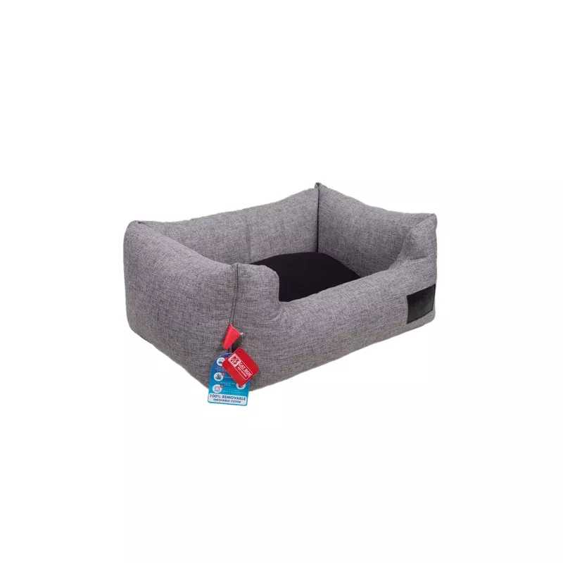 Pet Box Grey Upholstery Bed
