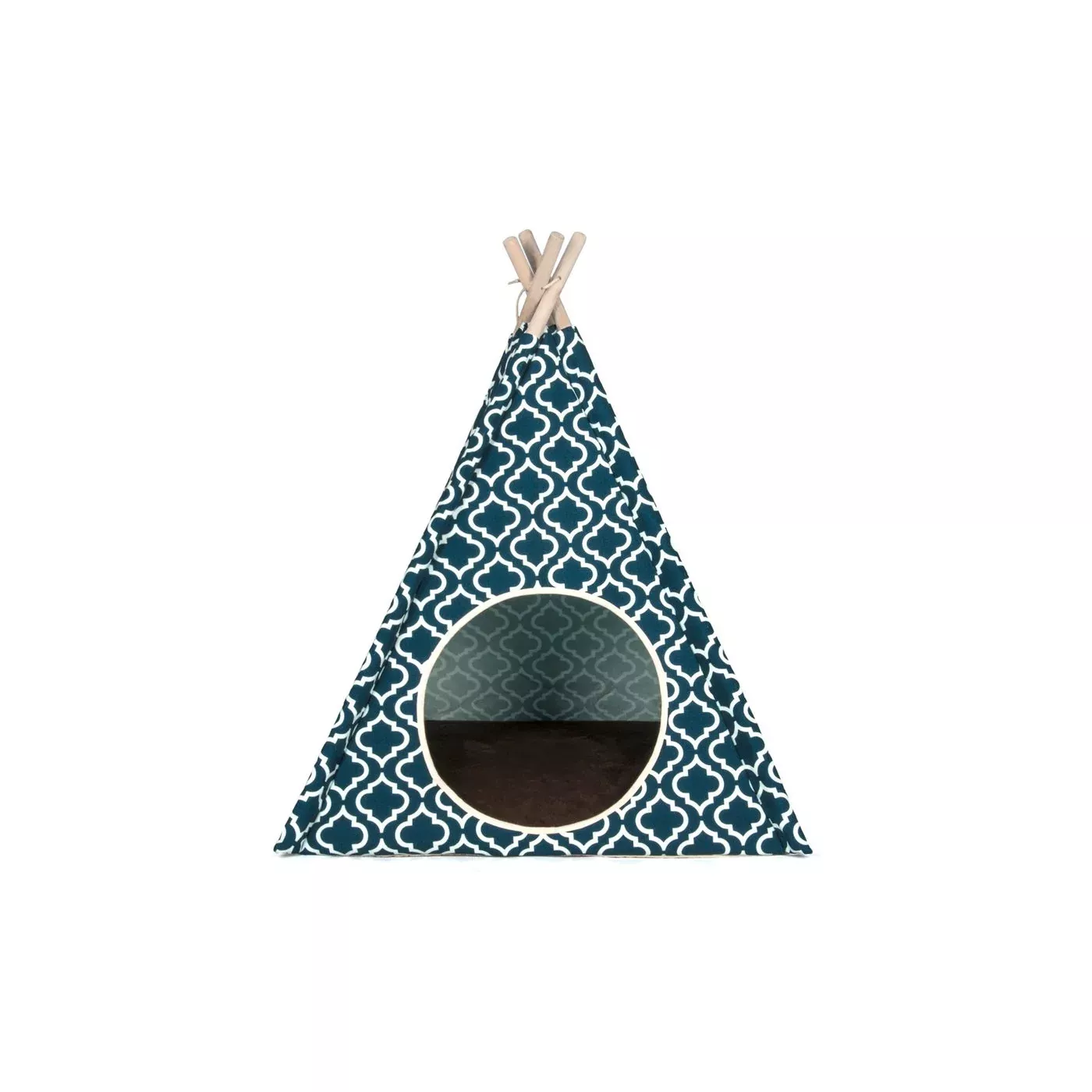 Pet Teepee Tent – Moroccan Navy *
