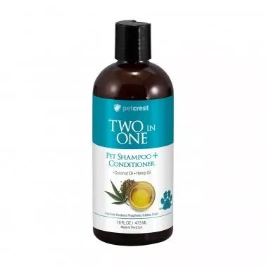 Petcrest 2-in1 Shampoo for Dogs & Cats