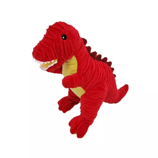 Petlou Groovyz Plush T-Rex Dog Toy – 15″