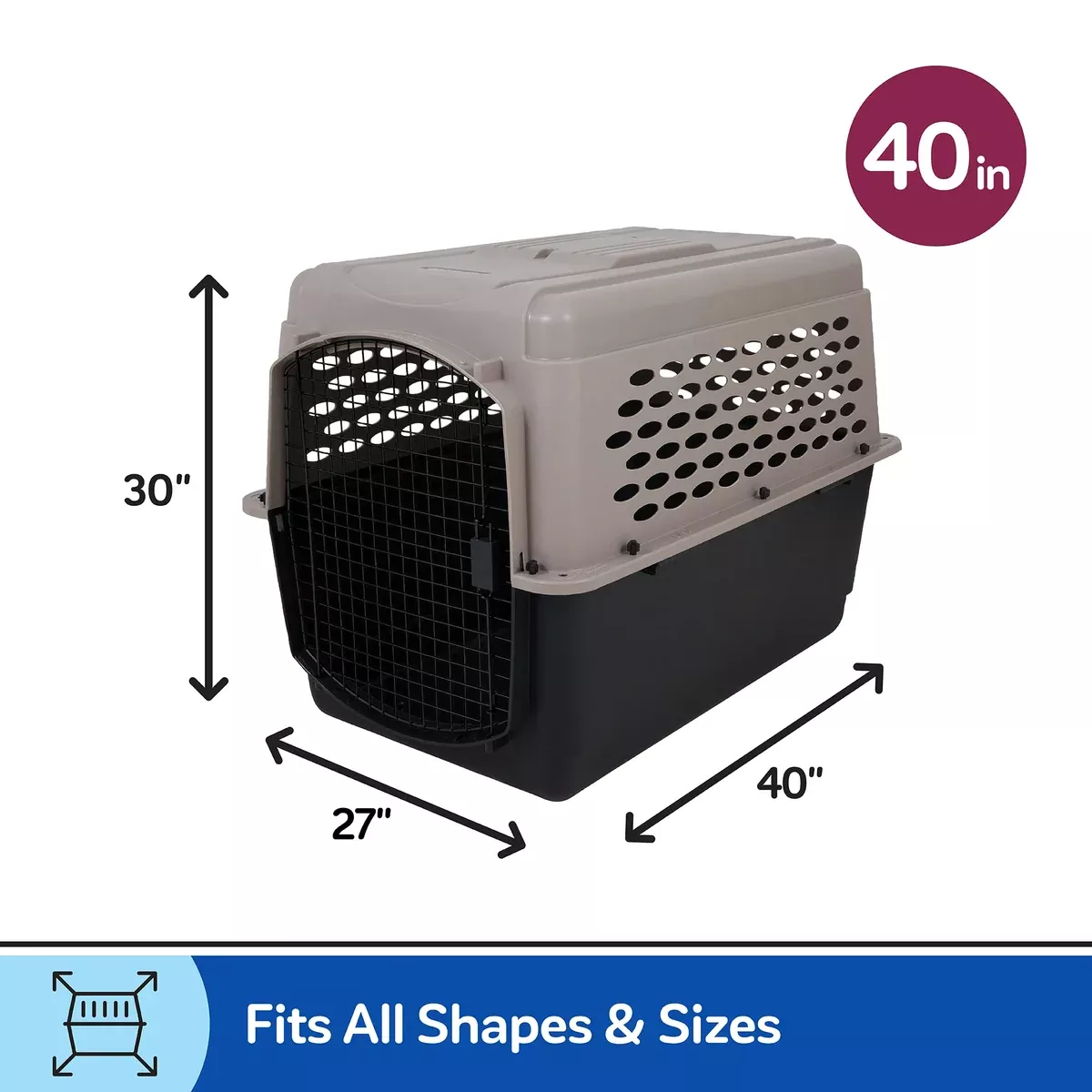 Petmate Vari All Purpose Dog Kennel – 24″