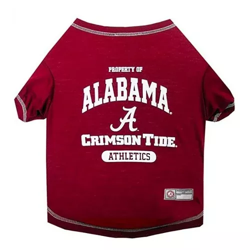 Pets First, Pets First Alabama Tee Shirt for Dogs and Cats, Large