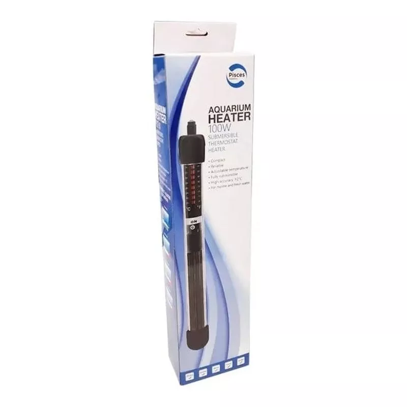 Pisces Aquatics Aquarium Heater 100W
