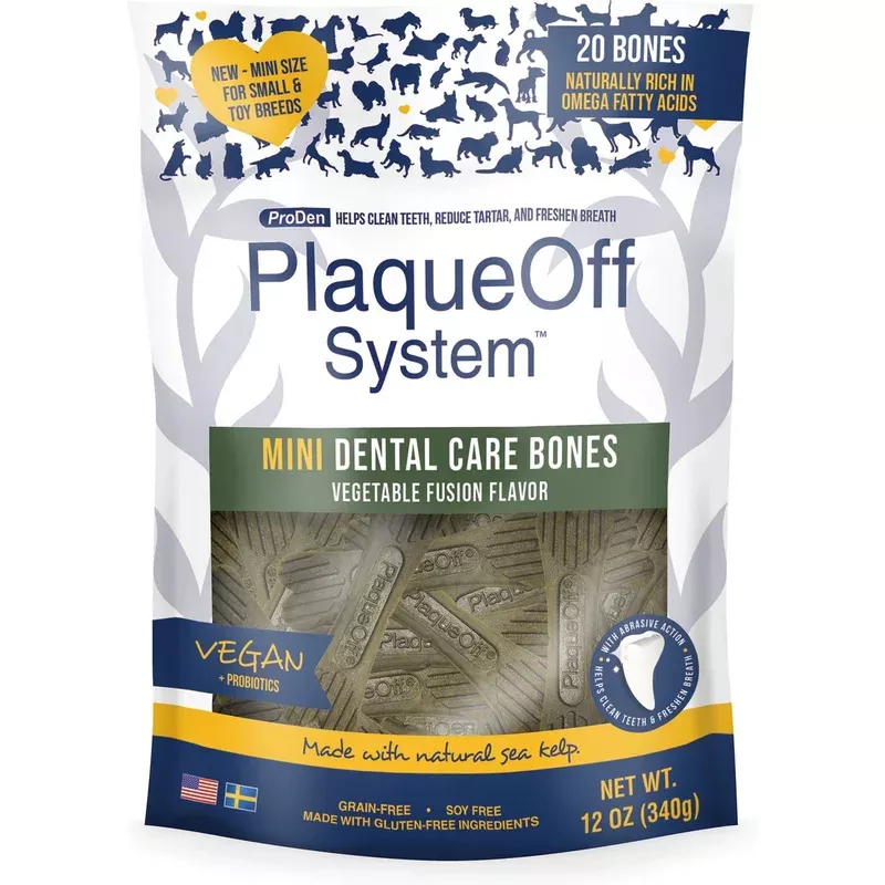 PlaqueOff Dental Bones Vegetable Fusion Flavor