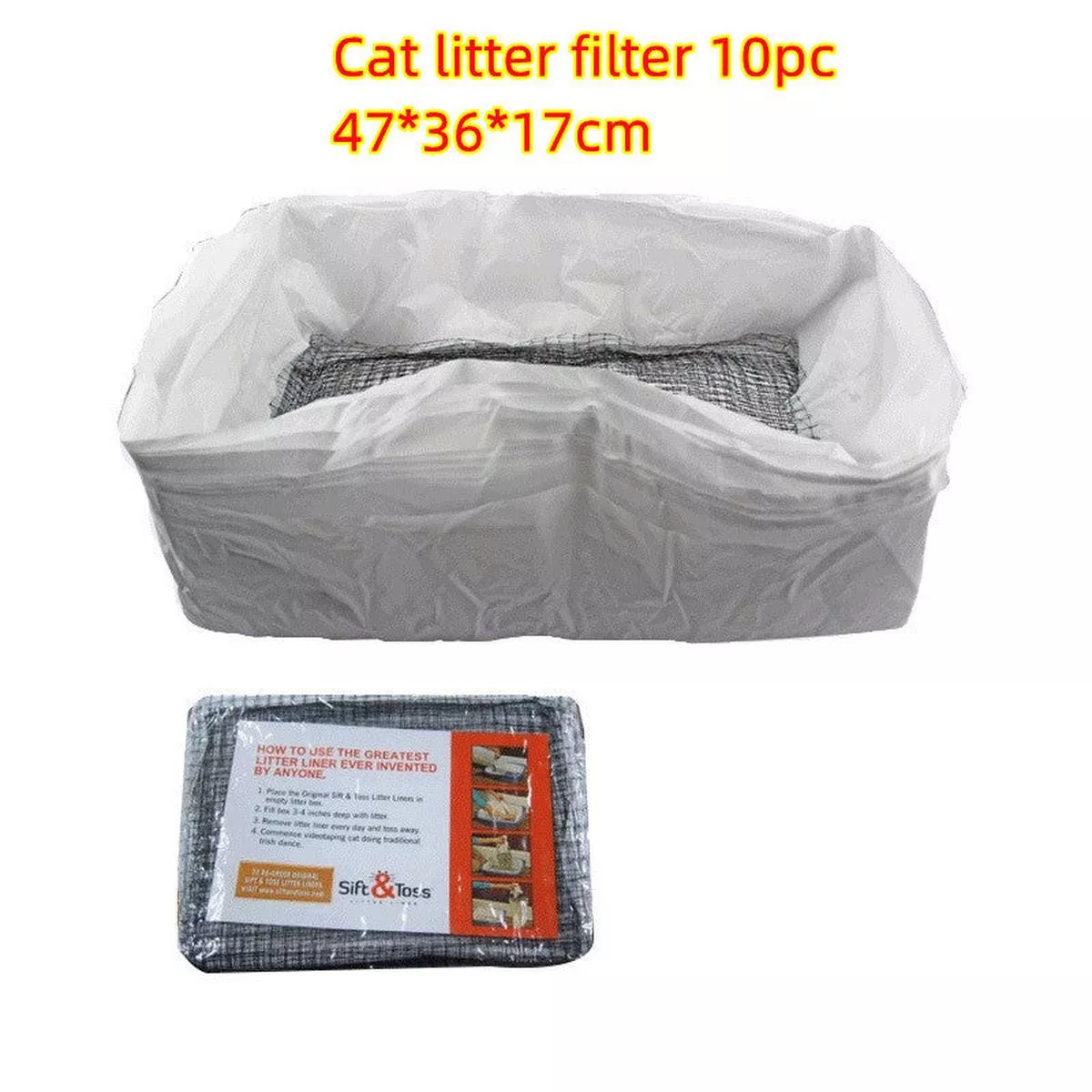 Plastic Cat Litter Bag Pet Products – M